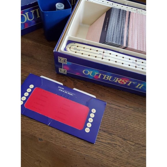 Vtg Outburst II Game of Verbal Explosions the Fun Continues by Hersch GOOD - Picture 7 of 9